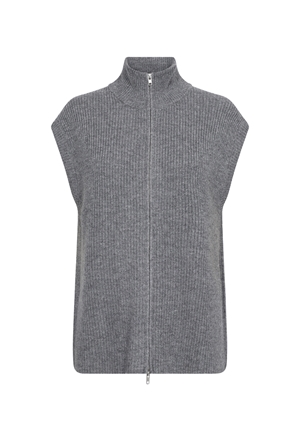 Tröjor/Koftor - LR-Juliana waistcoat -3 – Grey